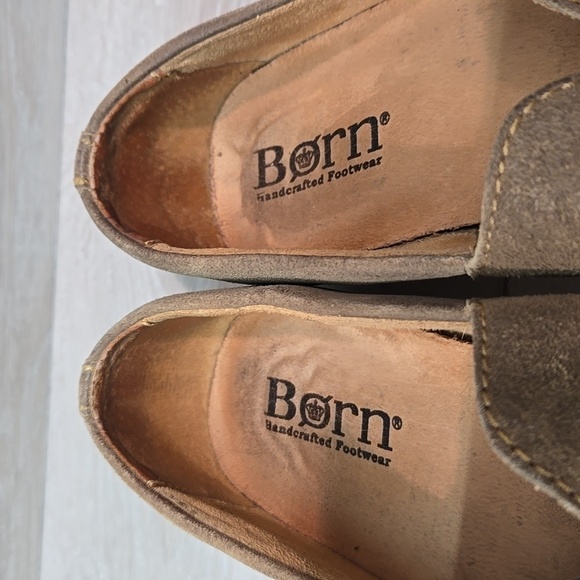 Born Women Tropi slipon Leather Loafer Slip on shoes sz 8M - Picture 5 of 11